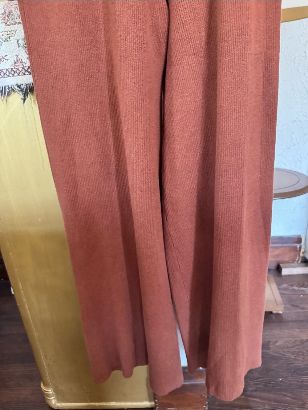 Free People Beach size medium ‘Waverly’ brown one shoulder jumpsuit - Picture 4 of 5